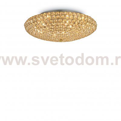Потолочный светильник Ideal Lux KING PL7 ORO