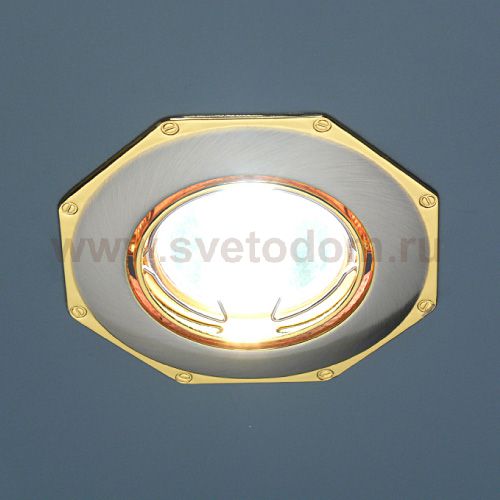 Светильник Elektrostandard KL735 SN-G сатин никель/золото 