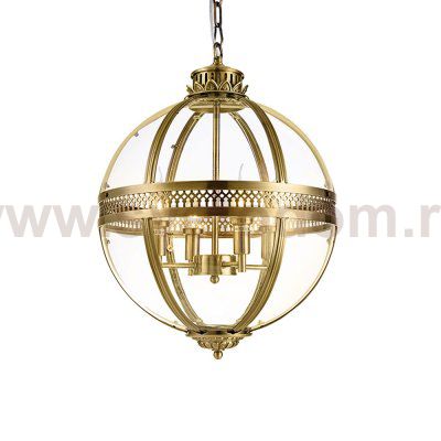 Люстра Delight KM0115P-4M antique brass