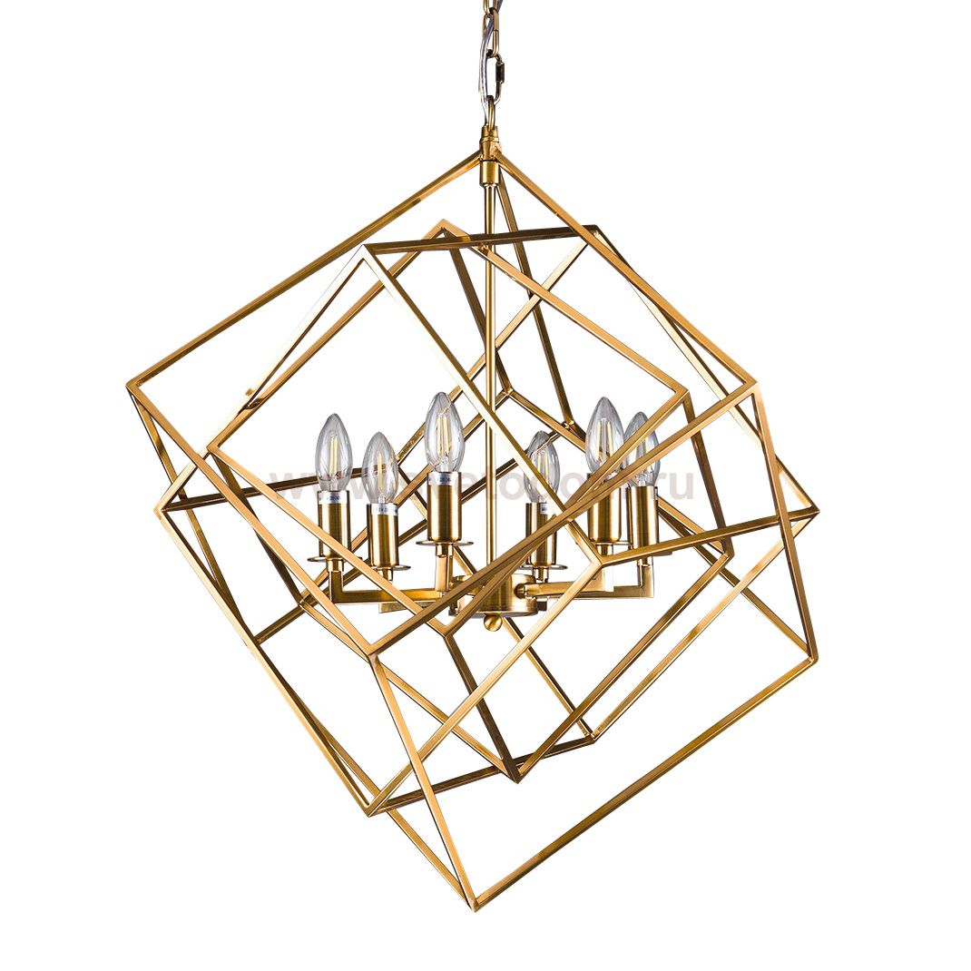 Люстра Delight KM0282P-6 brass