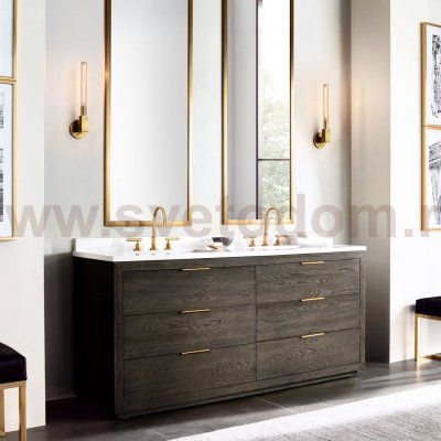 Настенный светильник Delight KM0550W-1 brass