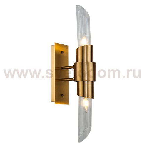 Настенный светильник Tycho 2 brass KM0987W-2 brass Delight