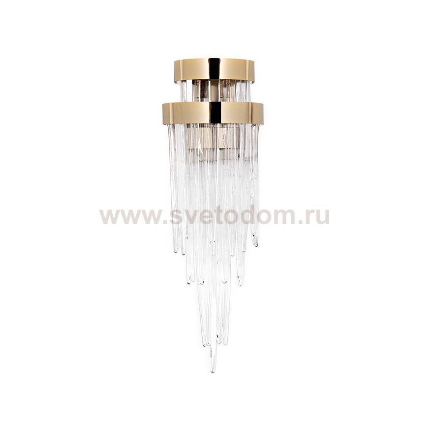 Настенный светильник Delight KM0990W-2 brass