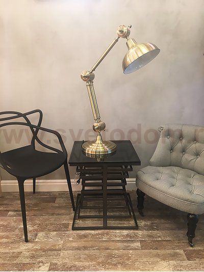 Настольная лампа Delight KM601T brass