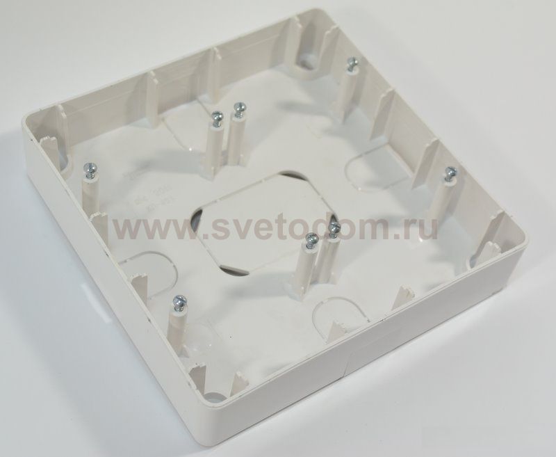 КОРОБКА-ПЕРЕХОДНИК Wessen 59 О/У 2Хдвухместная слоновая кость (KP-451-28)