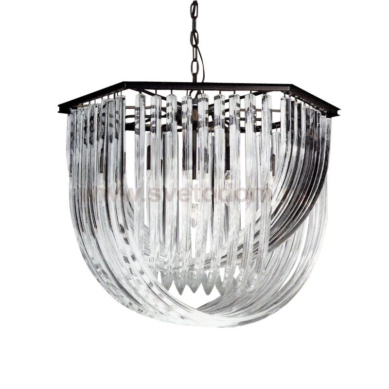 Люстра Delight KR0116P-7L black