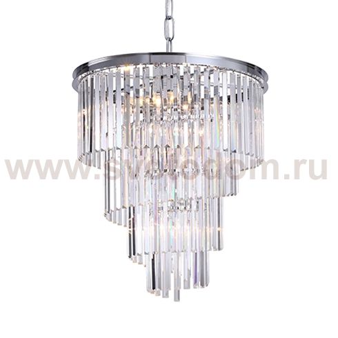 Люстра Delight KR0262P-10 chrome/clear