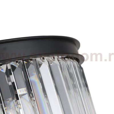 Люстра Delight KR0387P-10B black/clear