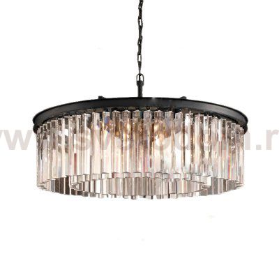 Люстра Delight KR0387P-10B black/clear