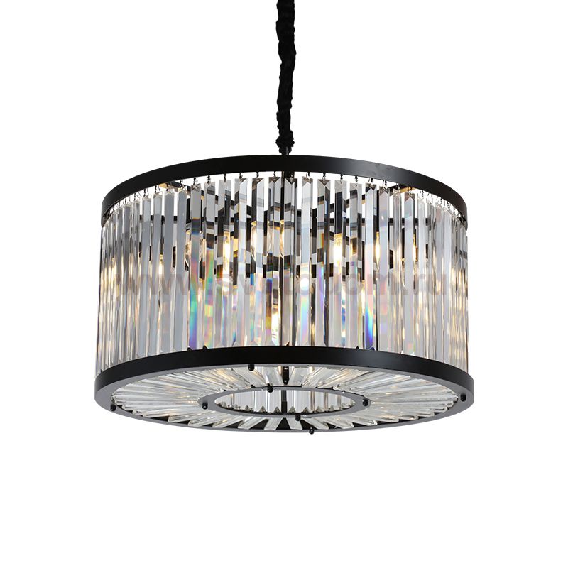 Люстра Delight KR0388P-5/P black/clear