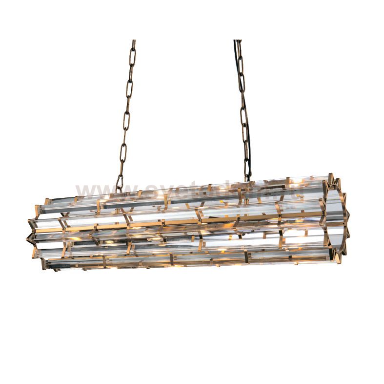 Люстра Delight KR0966P-8L brass