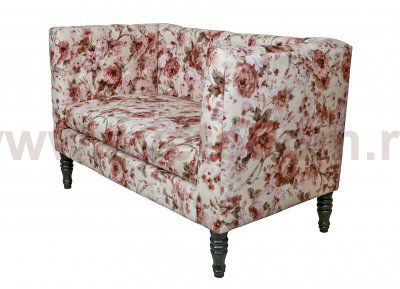 Диван Rose Flower MAK interior KS-03-11-red Красный