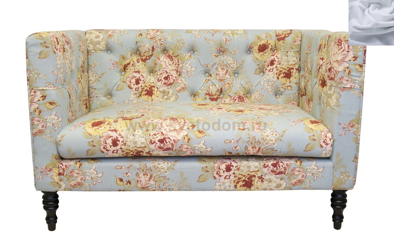 Диван Rose MAK interior KS-03-2-grey Серый