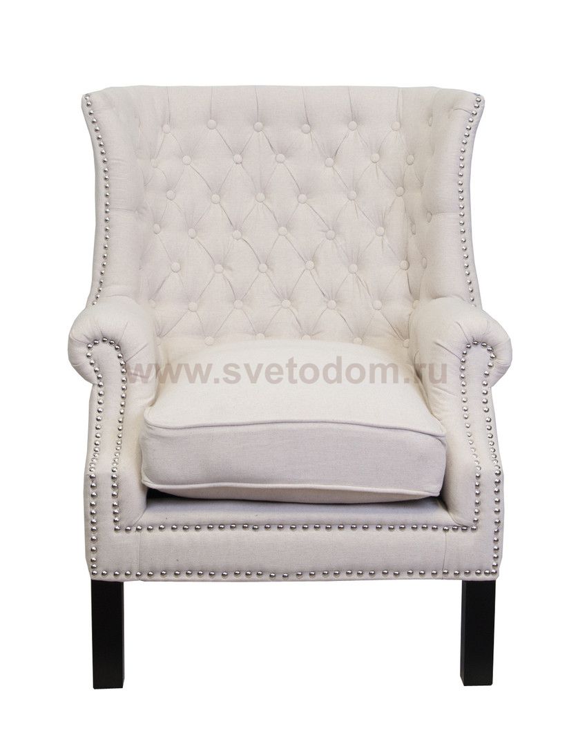 Классическое кресло Teas Beige MAK interior KS-06-1-W Бежевый