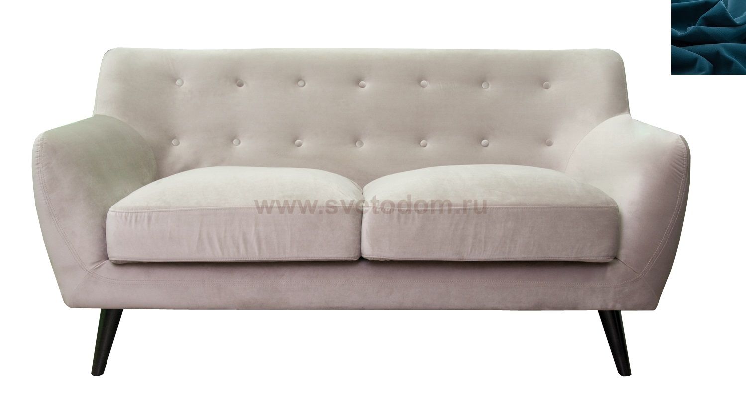 Диван Albert 10 MAK interior KS-108-2-navy Синий