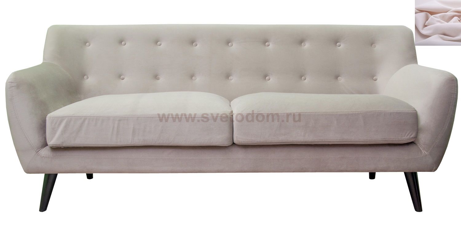 Диван Albert 3 MAK interior KS-108-3-pink Розовый
