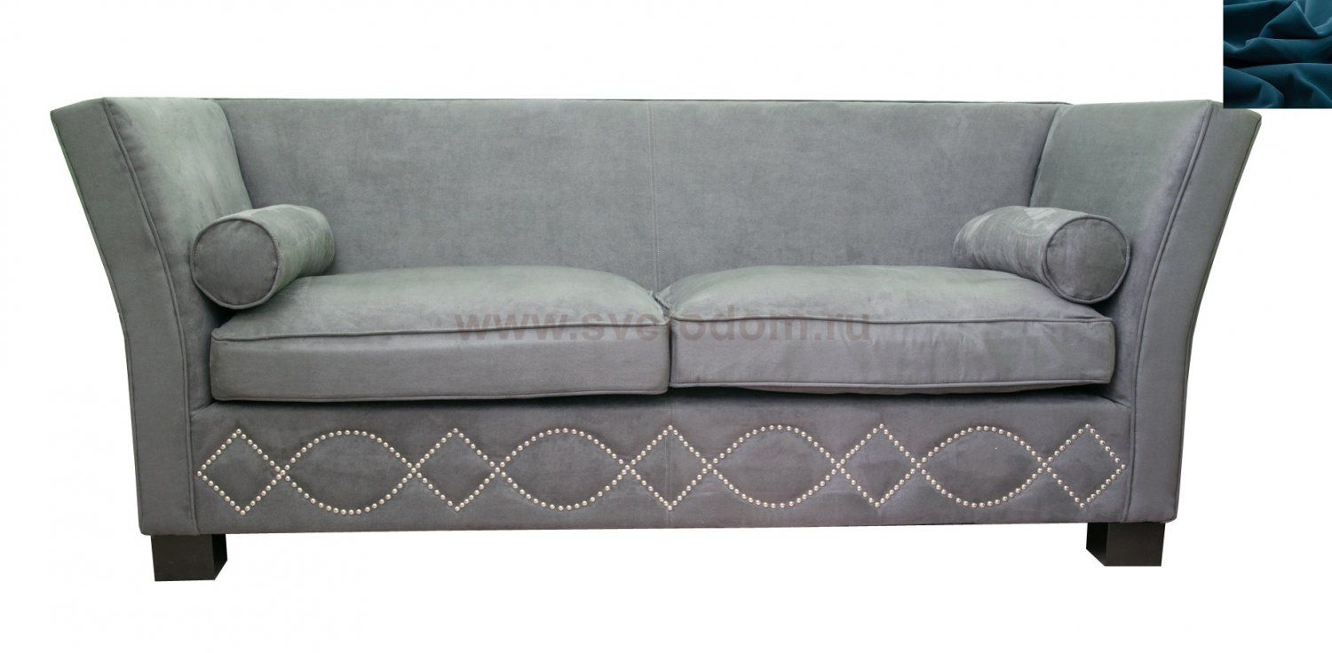 Диван Volte Blue MAK interior KS-41-3-G-navy Синий