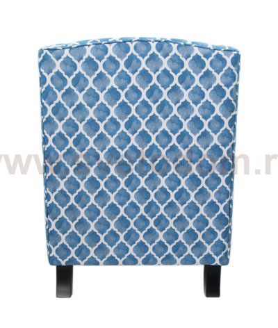 Полукресло Scott Blue Wave MAK interior KS-904-1-O Синий