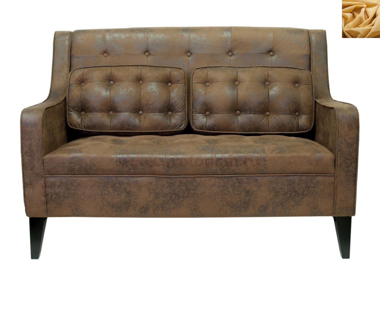 Диван Hublon MAK interior KS-995-2-yellow Желтый