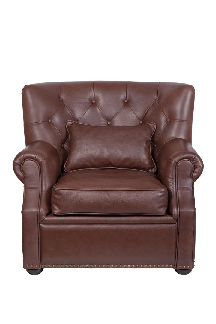 Кожаное кресло Tesco MAK interior KS-998-1 Коричневый