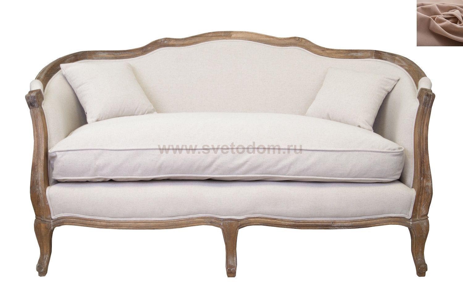 Диван Darcy 2 MAK interior KS-999-2-brown Коричневый