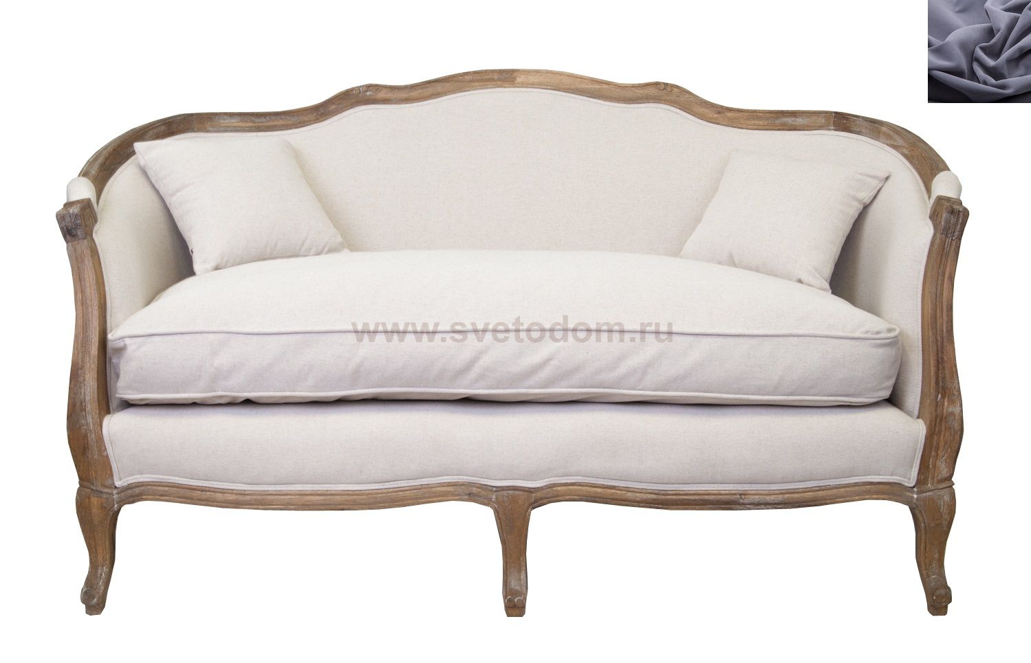 Диван Darcy 2 MAK interior KS-999-2-dark-grey Серый