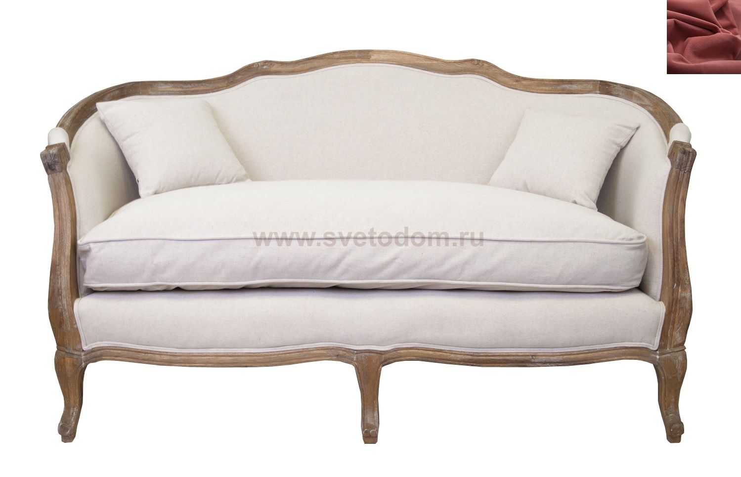 Диван Darcy 2 MAK interior KS-999-2-red Красный