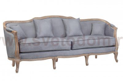 Диван Darcy 3 Grey MAK interior KS-999-3-G Серый