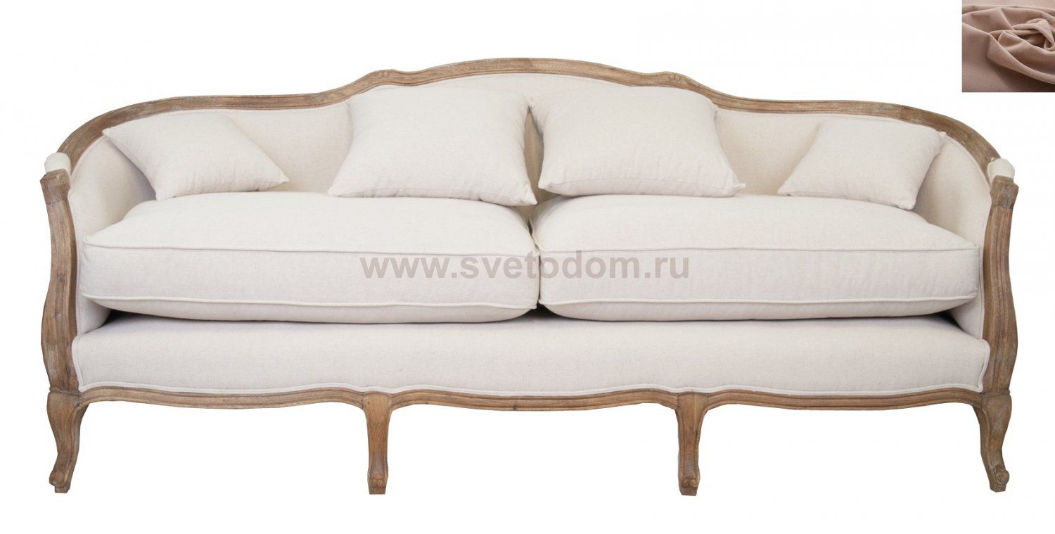 Диван Darcy 3 MAK interior KS-999-3-brown Коричневый