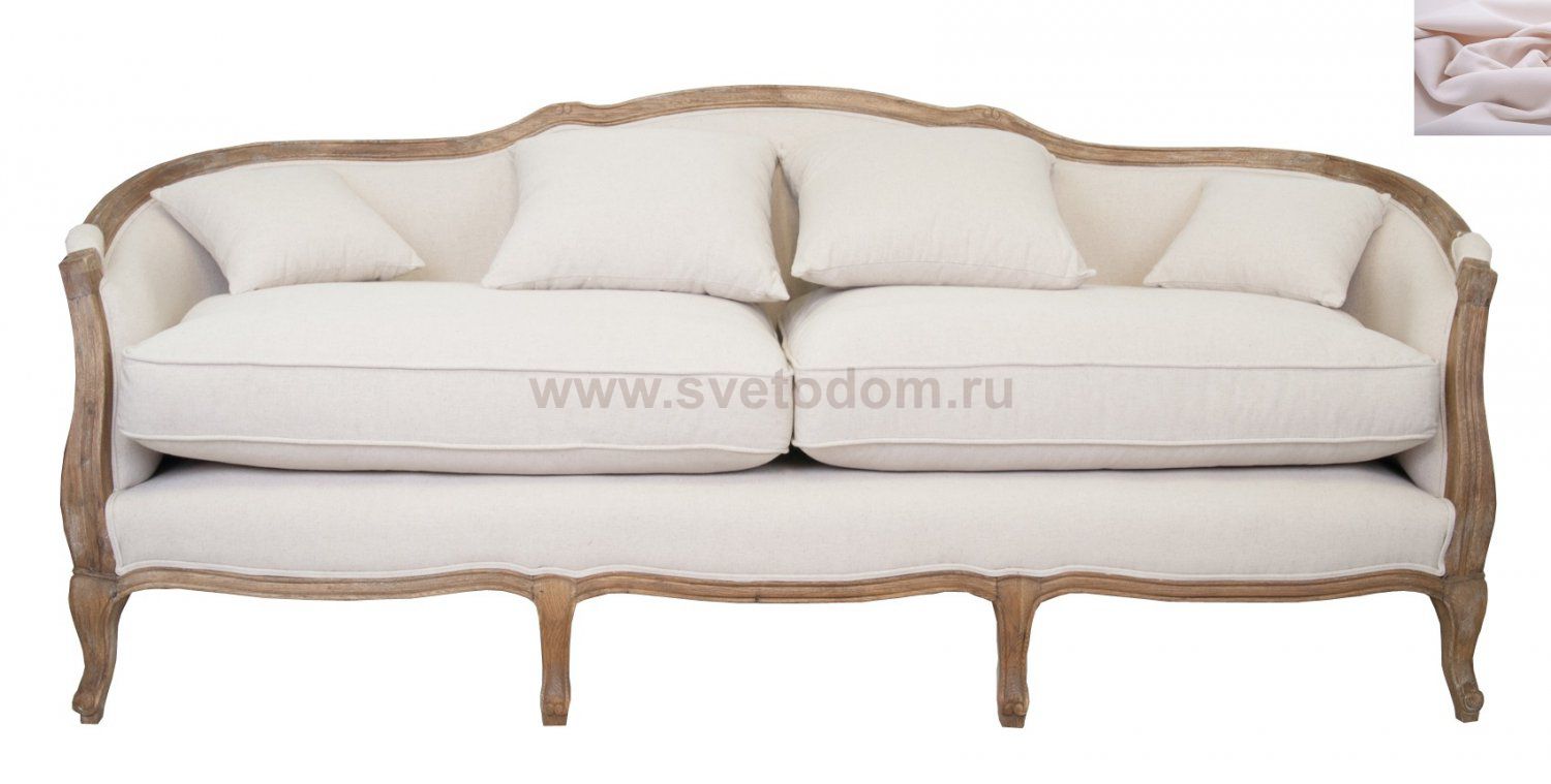Диван Darcy 4 MAK interior KS-999-3-pink Розовый