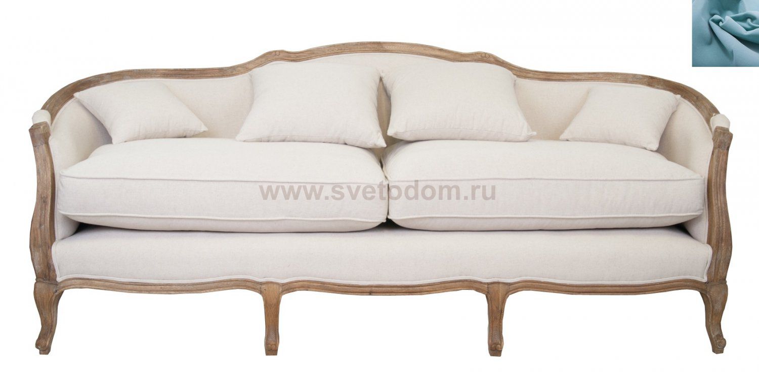 Диван Darcy 6 MAK interior KS-999-3-teal Голубой