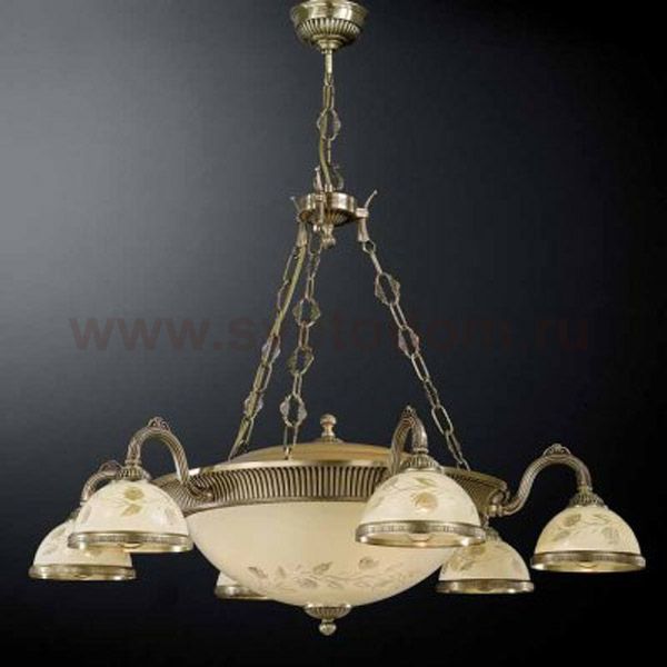 Люстра большая итальянская Reccagni Angelo L 6208/6+4