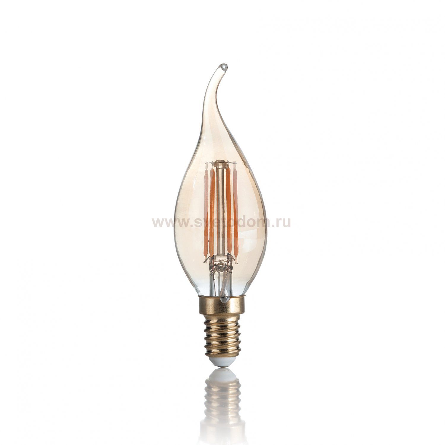 Светильник Ideal lux LAMPADINA VINTAGE E14 4W COLPO DI VENTO