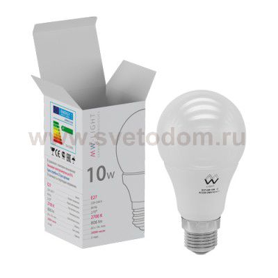 Лампочка диодная 9Вт E27 Mw light LBMW27A09