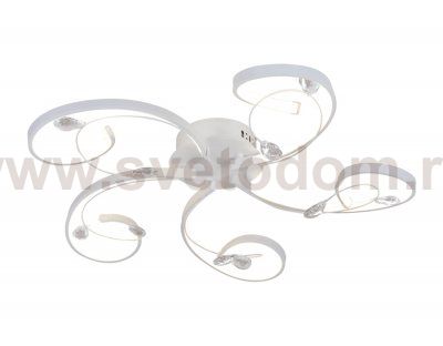 Люстра потолочная Ambrella LC571/5 WH белый 65W 4200K 630*630*140 (Без ПДУ) LINE