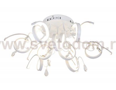 Люстра потолочная Ambrella LC591/9 WH белый 81W 4200K 680*680*260 (Без ПДУ) LINE