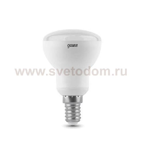 Лампа Gauss LED R50 E14 6W 500lm 3000K (106001106)