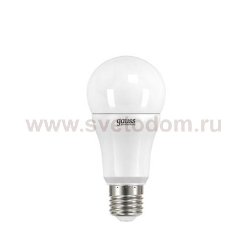 Лампа Gauss LED Elementary A60 12W E27 1130lm 3000K (23212)