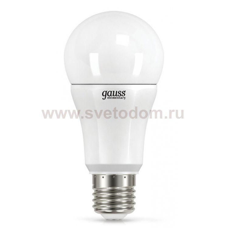 Лампа Gauss LED Elementary A60 10W E27 920lm 4100K (23220)
