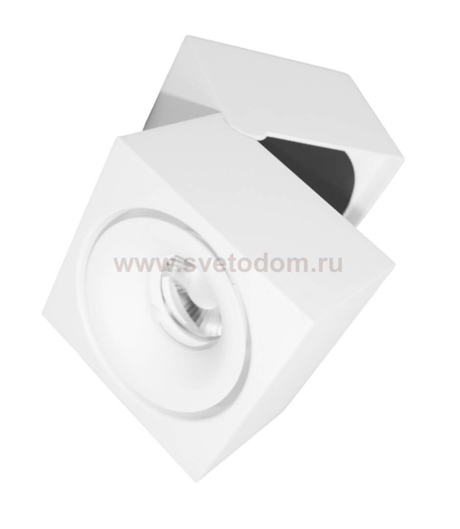 Накладной светильник Lumina Deco Edford LDC 8056-GYN-10WCOB D100*W110 WT