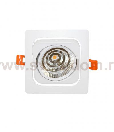 Встраиваемый точечный светильник Lumina Deco Fostis LDC 8064-SS-7WCOB-L98*W98 WT