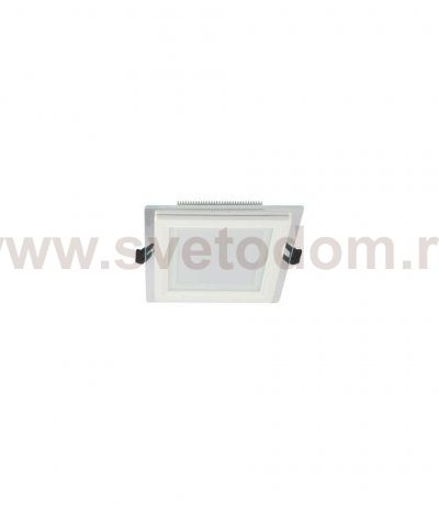 Встраиваемый светильник Lumina Deco Beneto LDC 8097-SQ-GL-6WSMD-D100*W100 WT