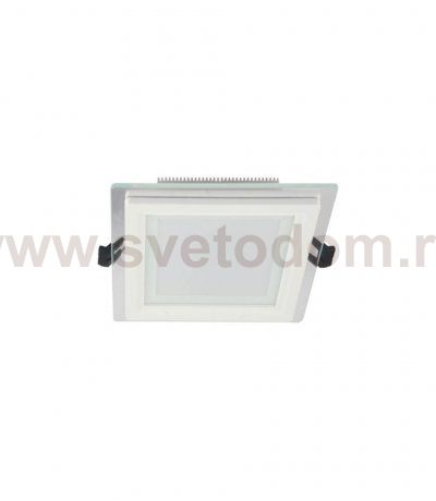 Встраиваемый светильник Lumina Deco Beneto LDC 8097-SQ-GL-9WSMD-D120*W120 WT