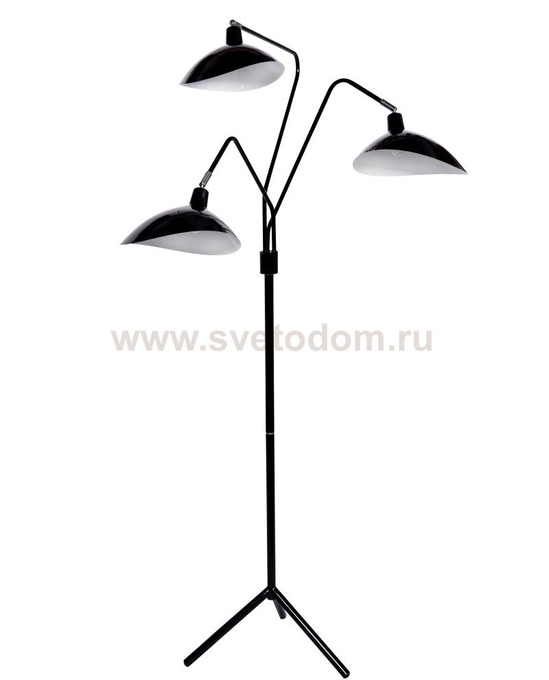 Торшер Lumina Deco Adarrio LDF 511-3 BK
