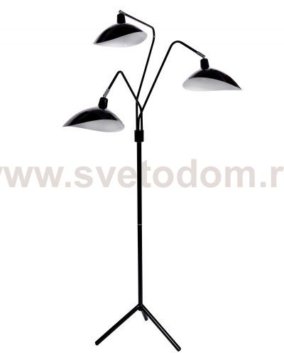 Торшер Lumina Deco Adarrio LDF 511-3 BK
