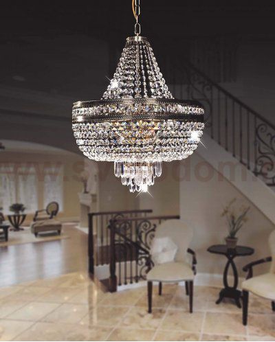 Хрустальная подвесная люстра Lumina Deco Belladoria LDP 10171