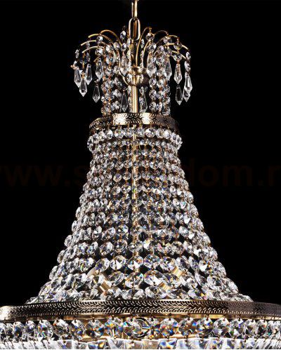 Хрустальная подвесная люстра Lumina Deco Romea LDP 10505