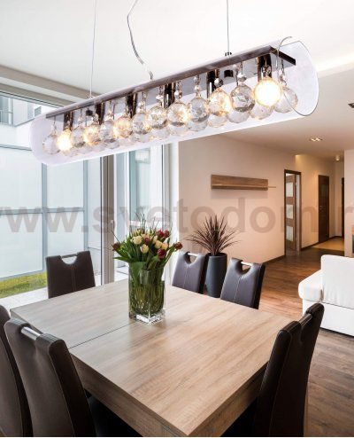 Хрустальная подвесная люстра Lumina Deco Briza LDP 1057-600