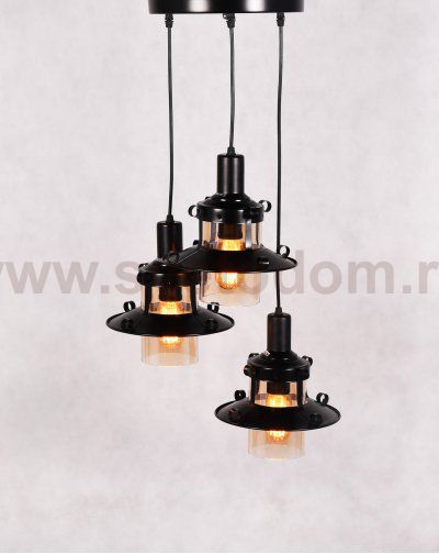 Подвесной светильник Lumina Deco Capri LDP 11328 B-3 BK
