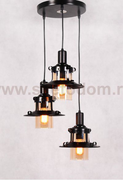 Подвесной светильник Lumina Deco Capri LDP 11328 B-3 BK